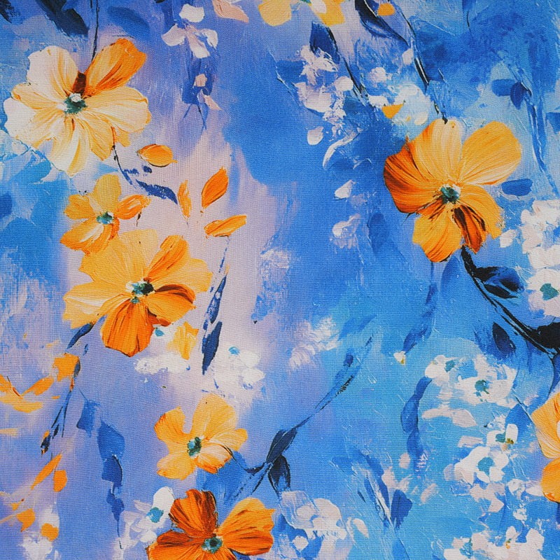 Vải in phản ứng Rayon thân thiện với môi trường