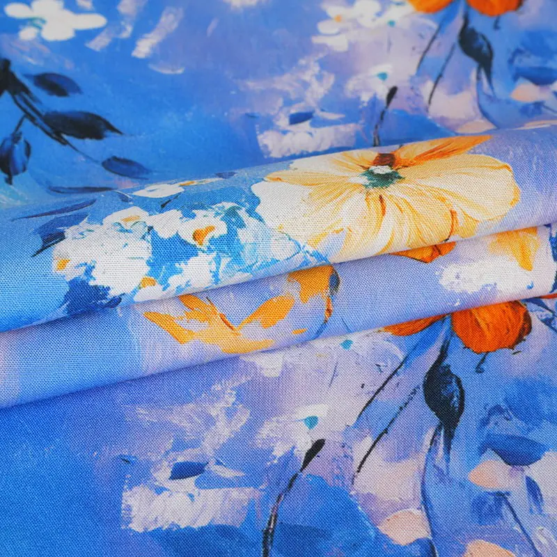 Vải in phản ứng Rayon thân thiện với môi trường
