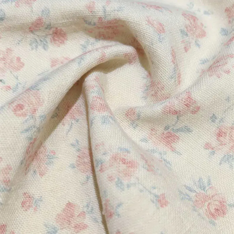 Vải pha polyester-linen